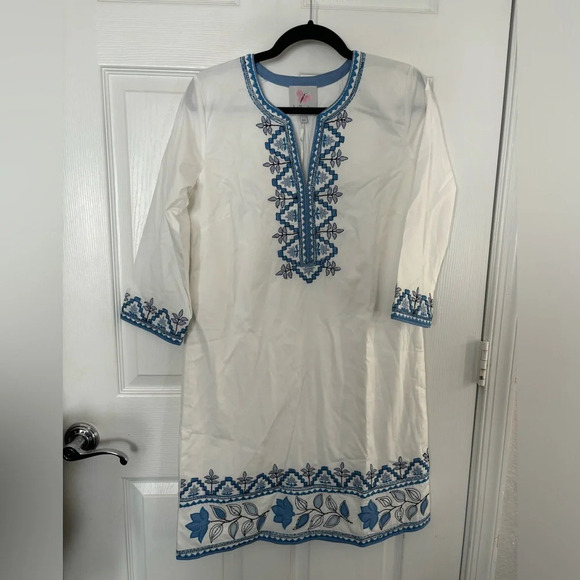 BELLA TU Print Tunic Dress xs - Picture 1 of 3